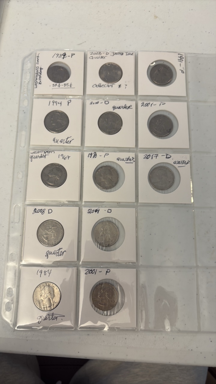 COLLECTIBLE quarters, 1984-2017