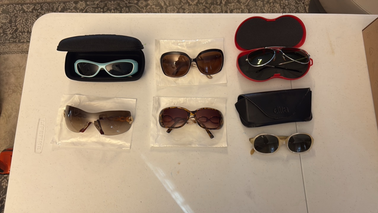 VINTAGE sun glasses Christian Frame - Italy, Arnette, and Liansan
