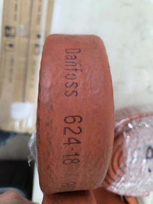 Lot of Danfoss 624-18 Insulated Copper Refrigeration Tubing Coils
