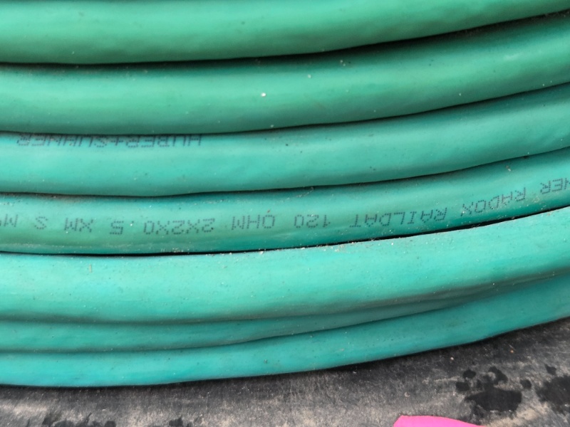 Spool of HuberSuhner Radox Railcat 120 Cable 3x2.5 mm2