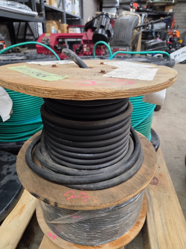 Partial Spool of Southwire Royal 20 AWG Welding Cable