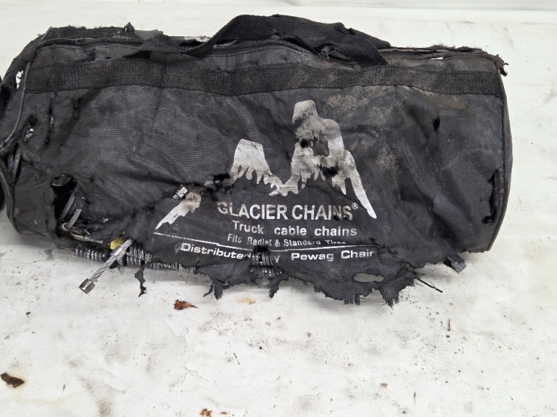 Glacier Chains Truck Cable Chains Stock No. 2033 Pair, Fits Multiple Tire Sizes