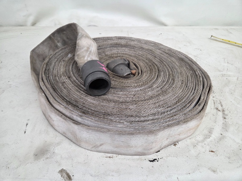 Used  1.5in NH Fire Hose with Aluminum Couplings