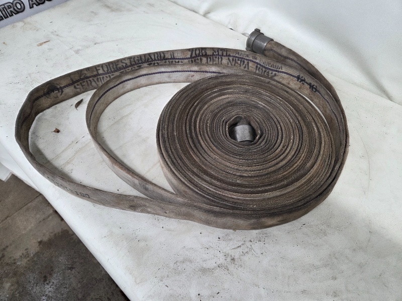 2.5 Inch Forestguard Fire Hose with Fittings, Used