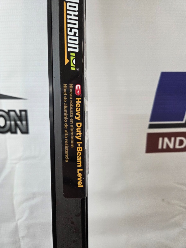 Johnson Magnetic Heavy Duty I-Beam Level 78 Inch - NEW