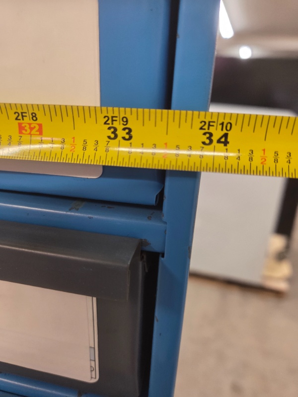 Tall Metal Storage Cabinet Parts Bin