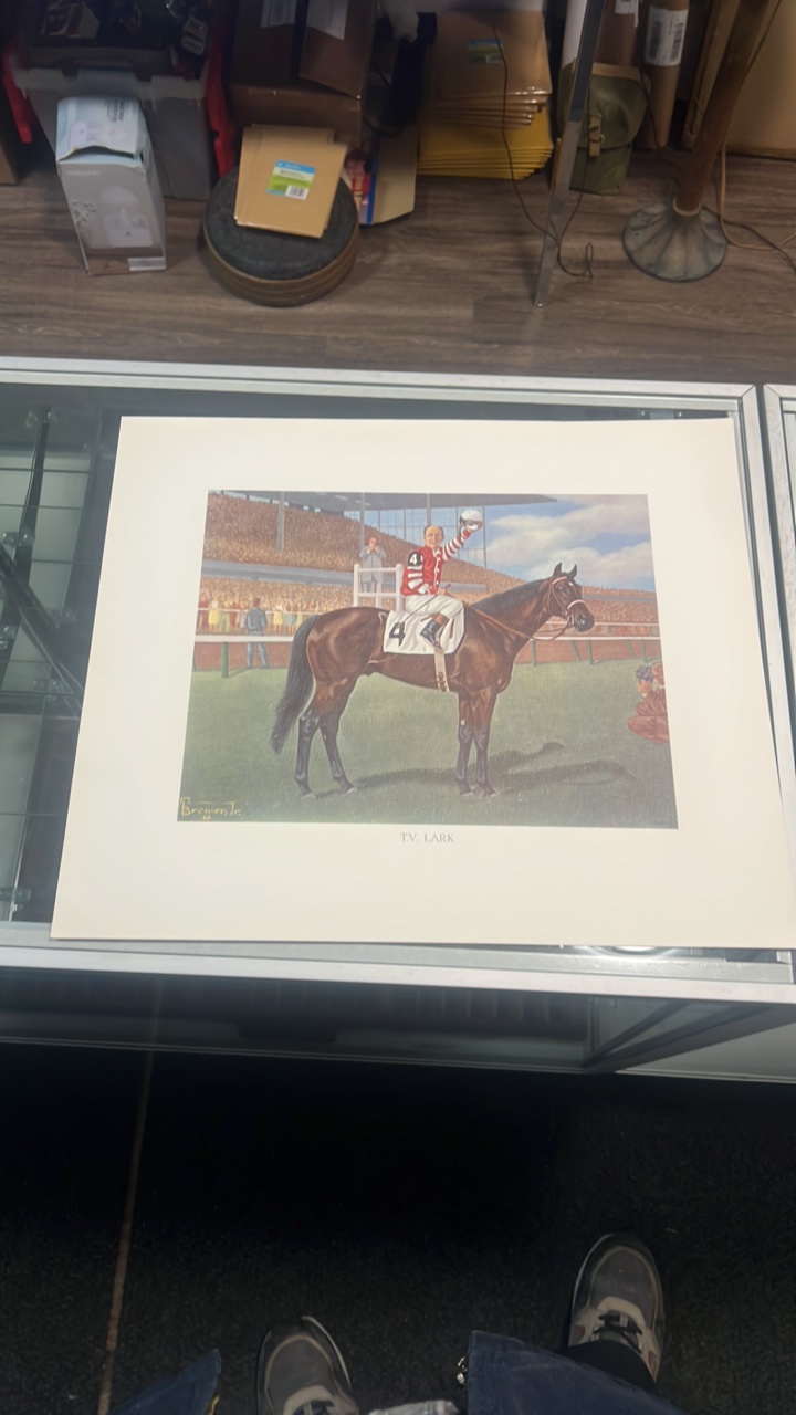 1962 Alan f brewer jr T.V. LARK print