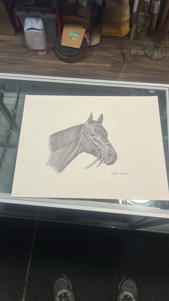 Alan f brewer jr iron liege print