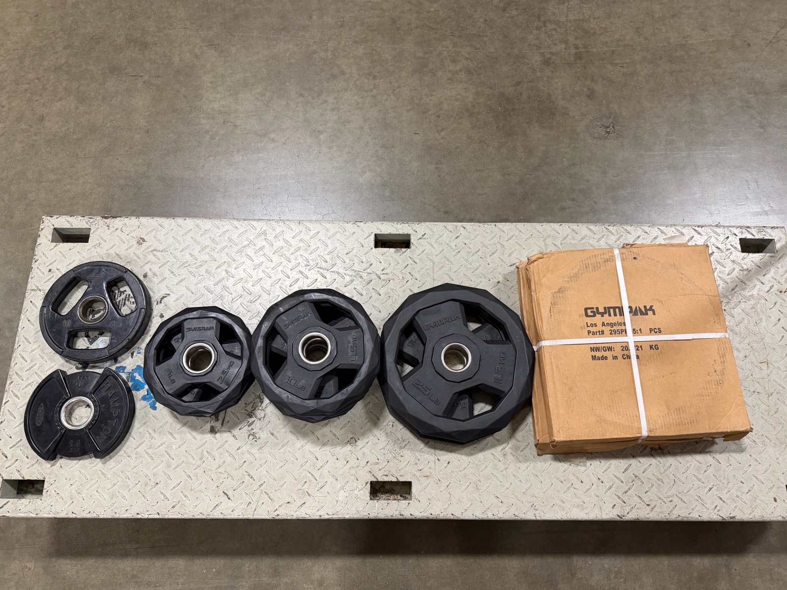 Olympic Weight Plates - Assorted Set