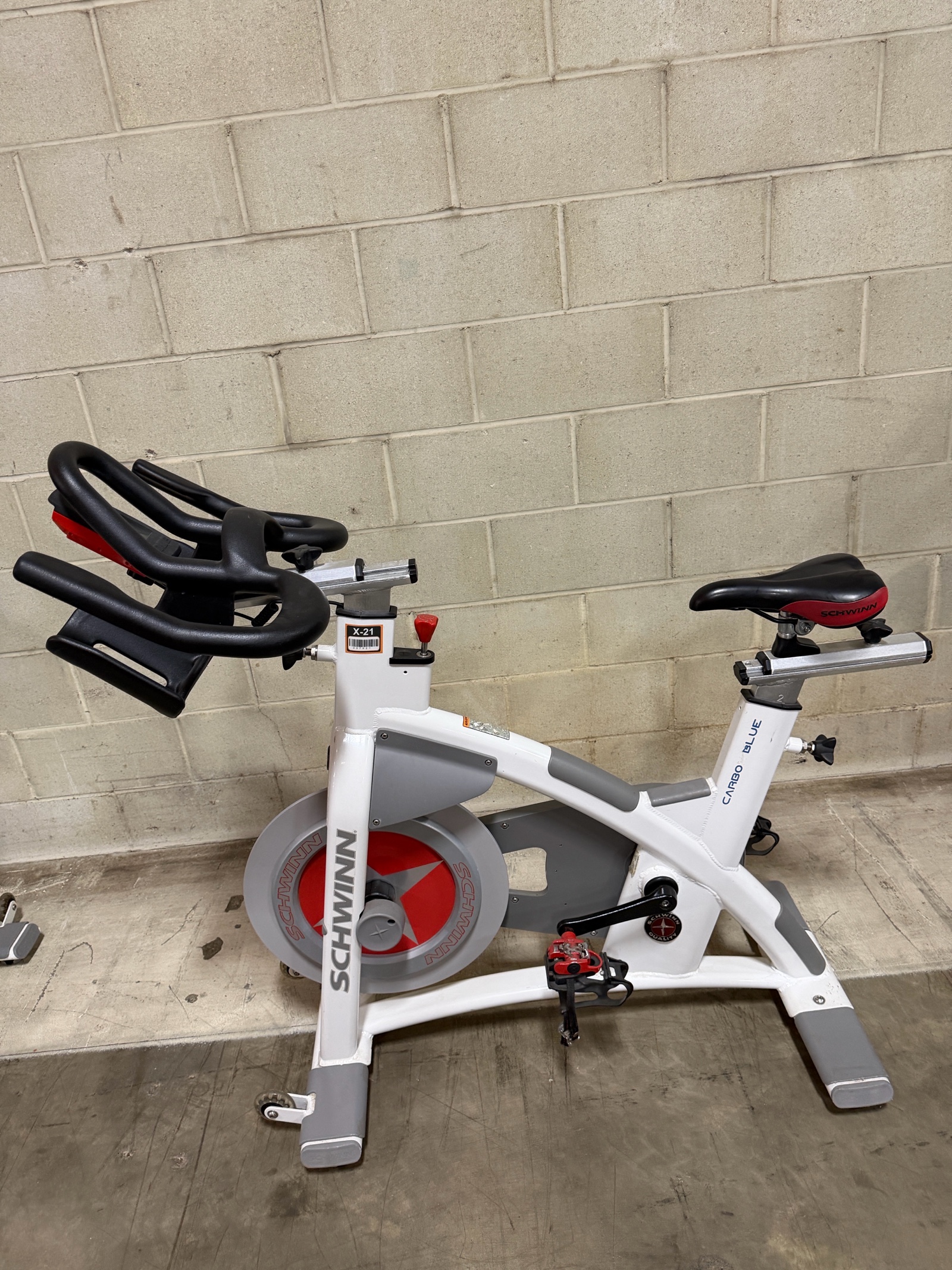 Schwinn Carbon Blue Commercial Indoor Cycle  Spin Bike