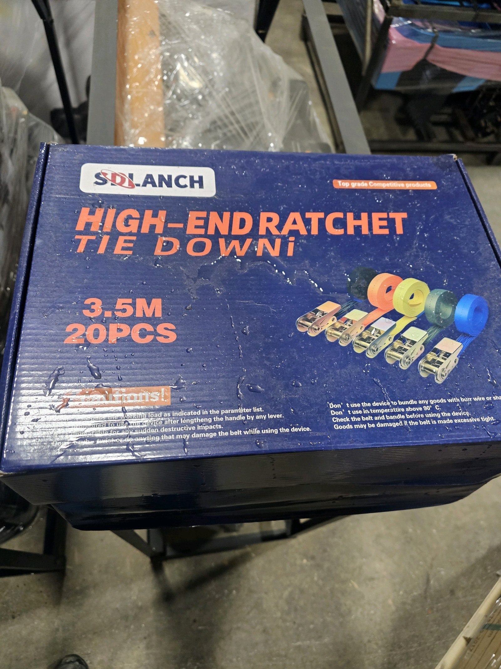 40 BIND BELT Ratchet Straps
