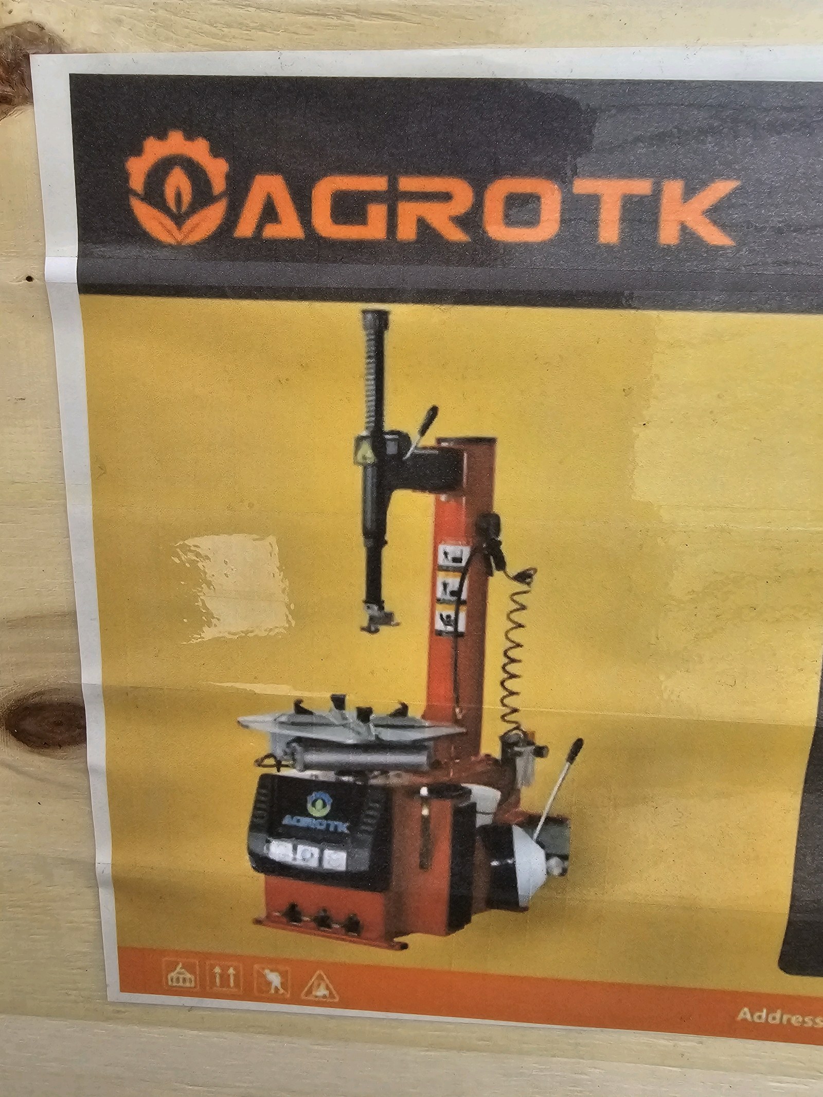 2026 Unused AGT Tire Changer ATK-TC24