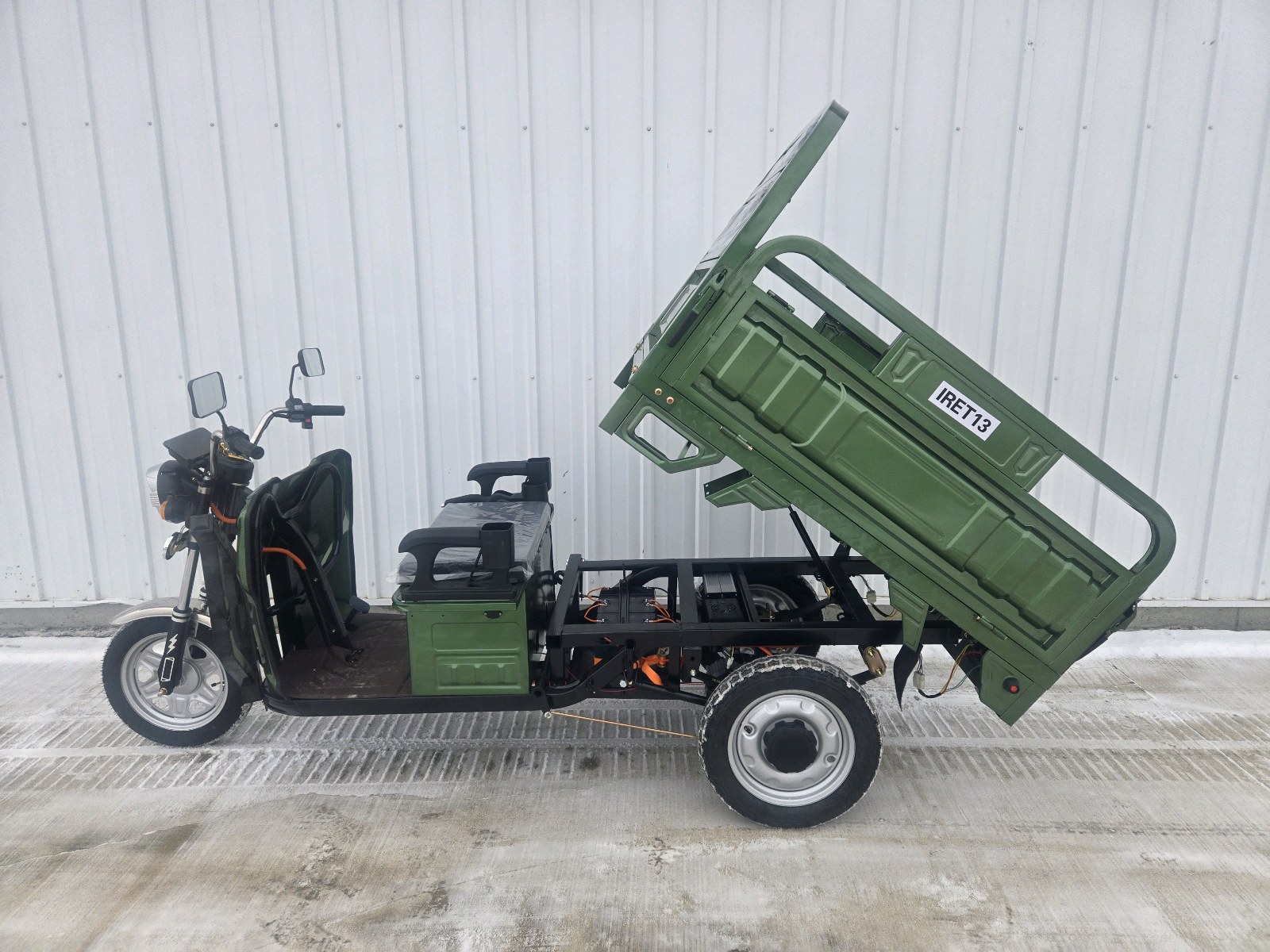 SDLANCH IRET13 Electric Trike wdump bed