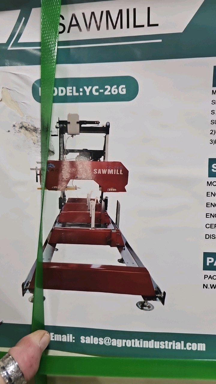 2026 Unused AGT Portable Sawmill YC-26G