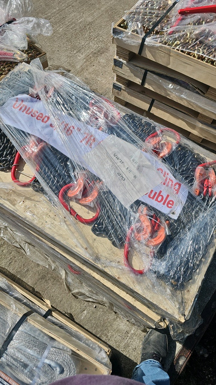2026 Unused LandHonor 7 ft Double Legs Lifting Chain Sling LHR-G80