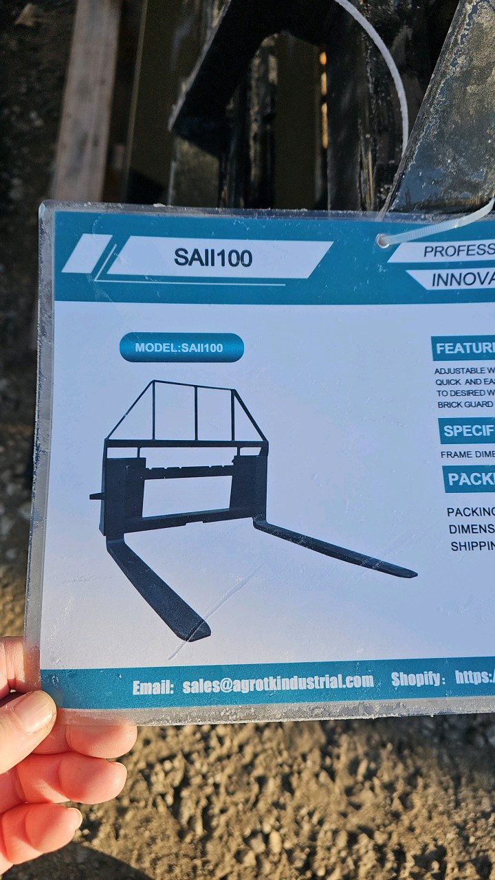 2026 Unused Mower King Skid Steer Forks SA