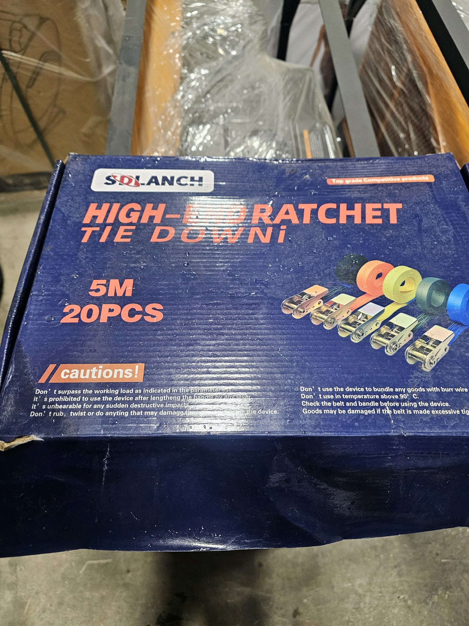 40 BIND BELT Ratchet Straps