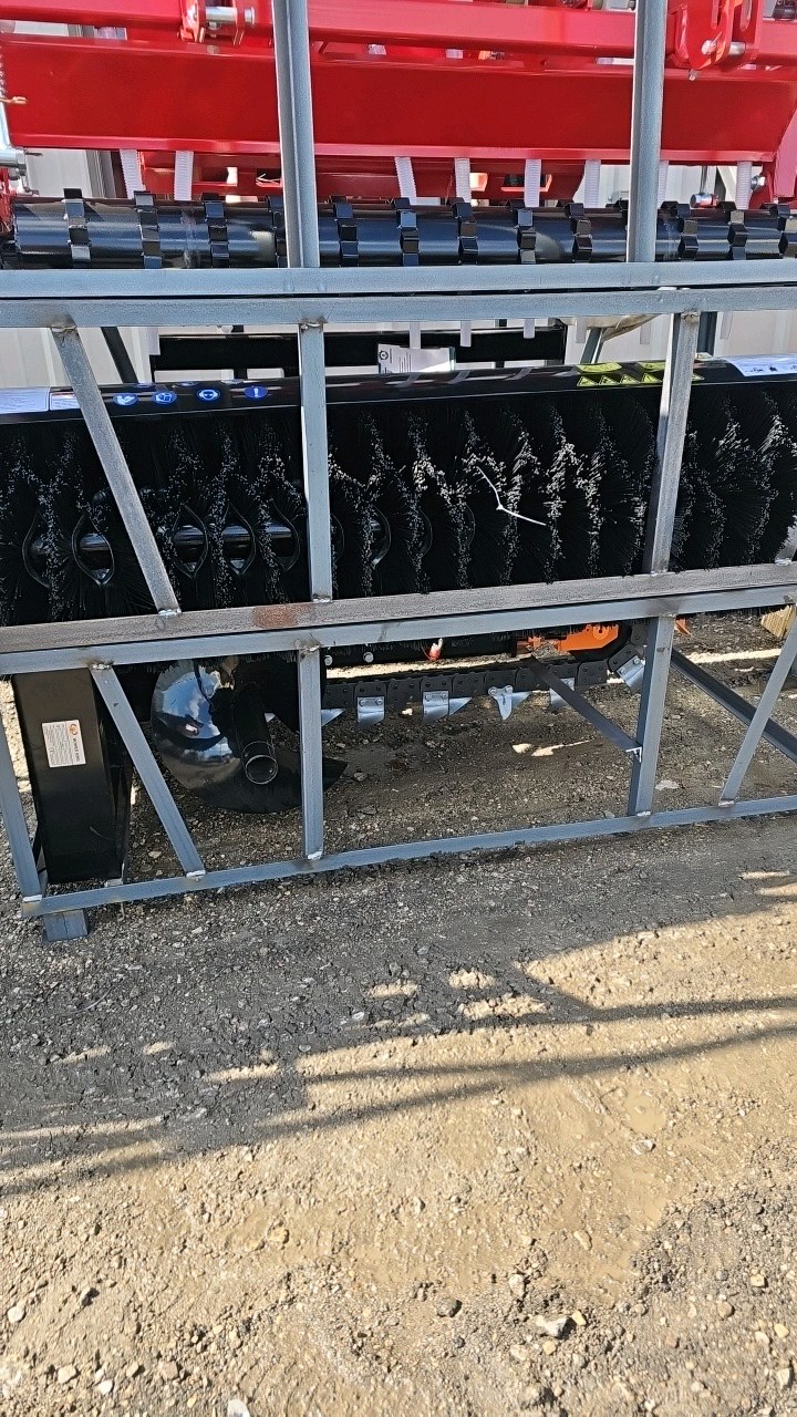 2026 Unused Mower King Skid Steer Angel Broom SSAB72