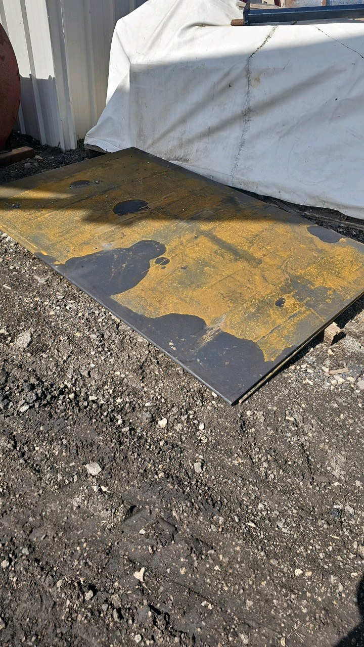2026 Unused AGT 2 Steel Plates 5ftx8ft - 34in thick (approx 1200 lbs each)