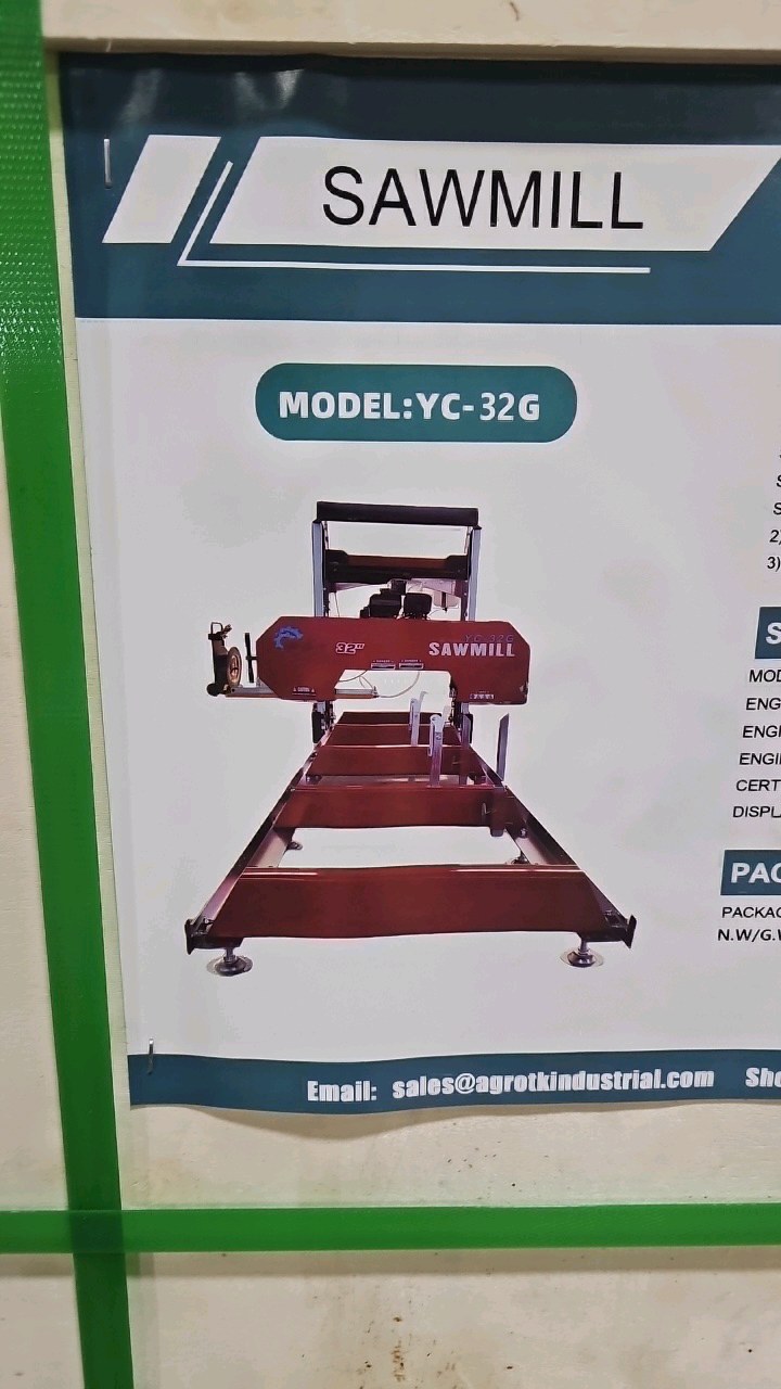 2026 Unused AGT Portable Sawmill YC-32G