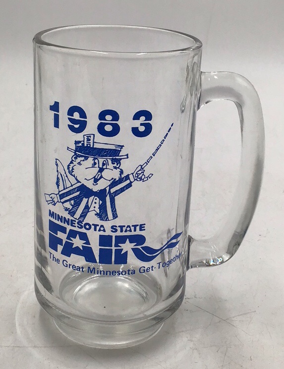 1983 Minnesota State Fair Souvenir Mug  Sparky Mascot