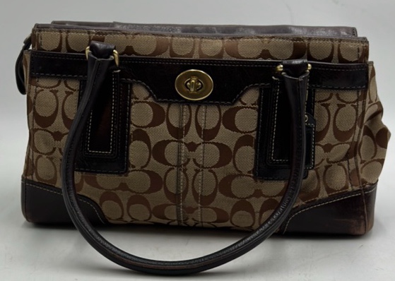Coach Signature Canvas Handbag