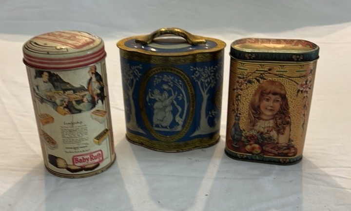 Vintage Decorative Candy Tins