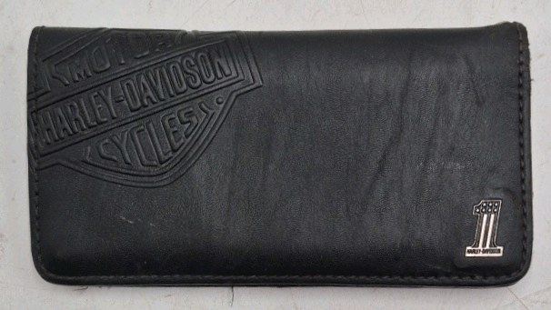 Harley-Davidson Embossed Leather Wallet