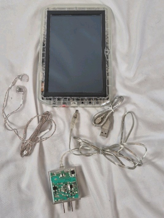 Custom Clear Case Tablet with Audio Setup