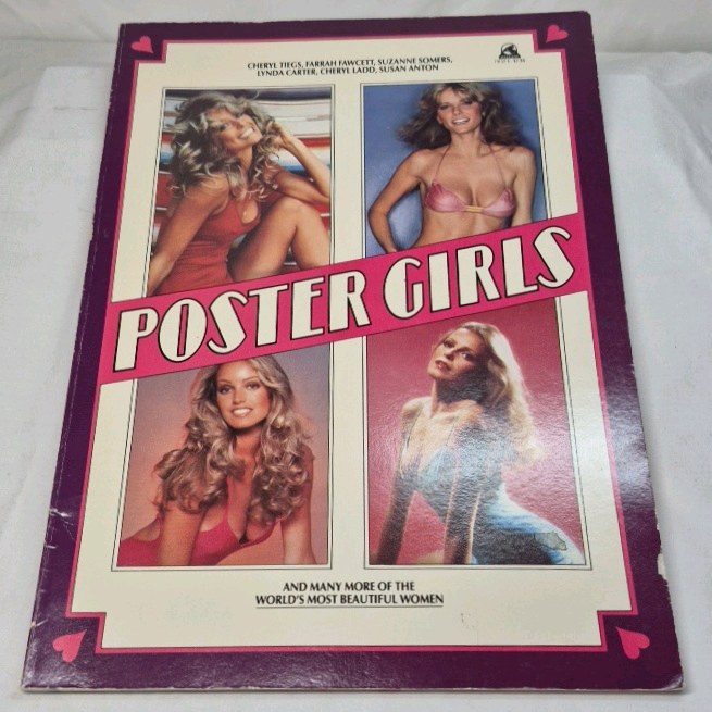 Poster Girls Book  1980s Glamour Pin-Up Collection