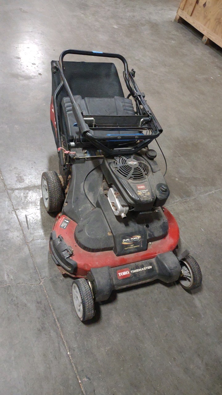 toro dual force mower
