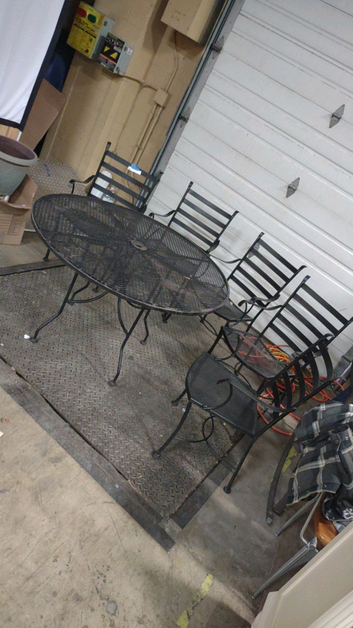 Metal Patio Set