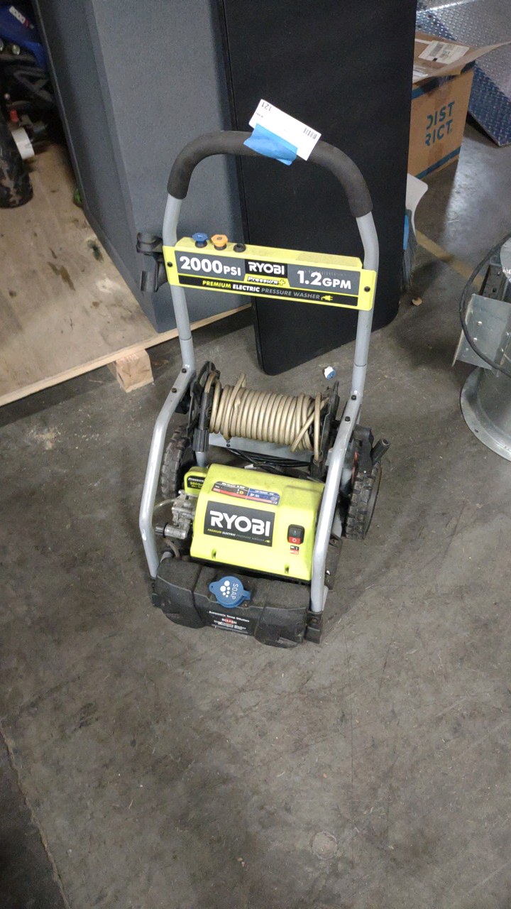 Ryobi electric pressure washer