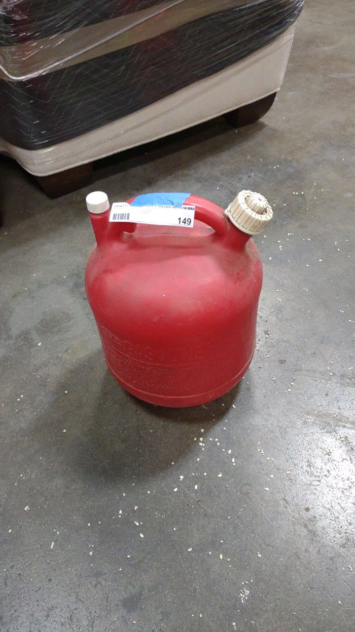 vintage gas can