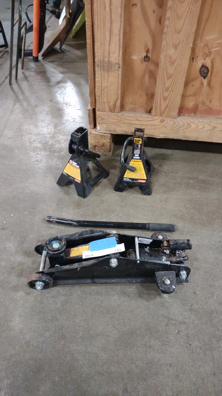 Jack and stands