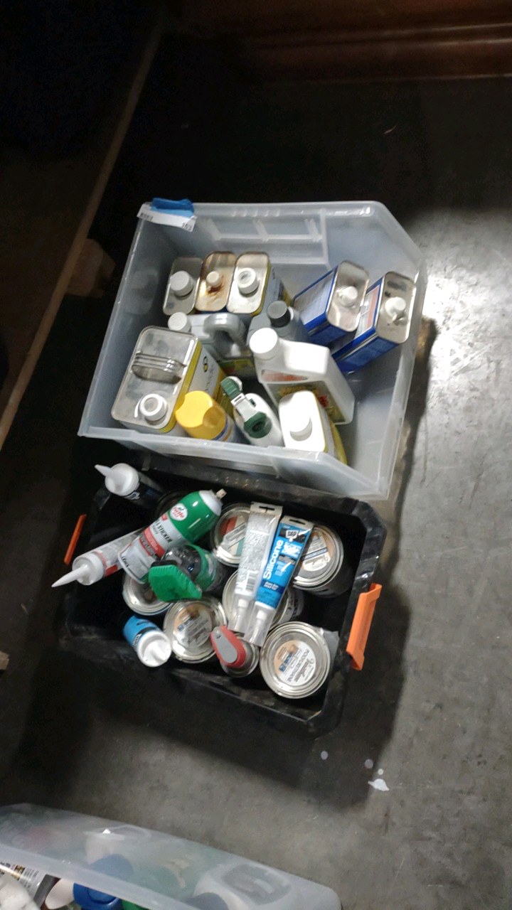 assorted chemicals