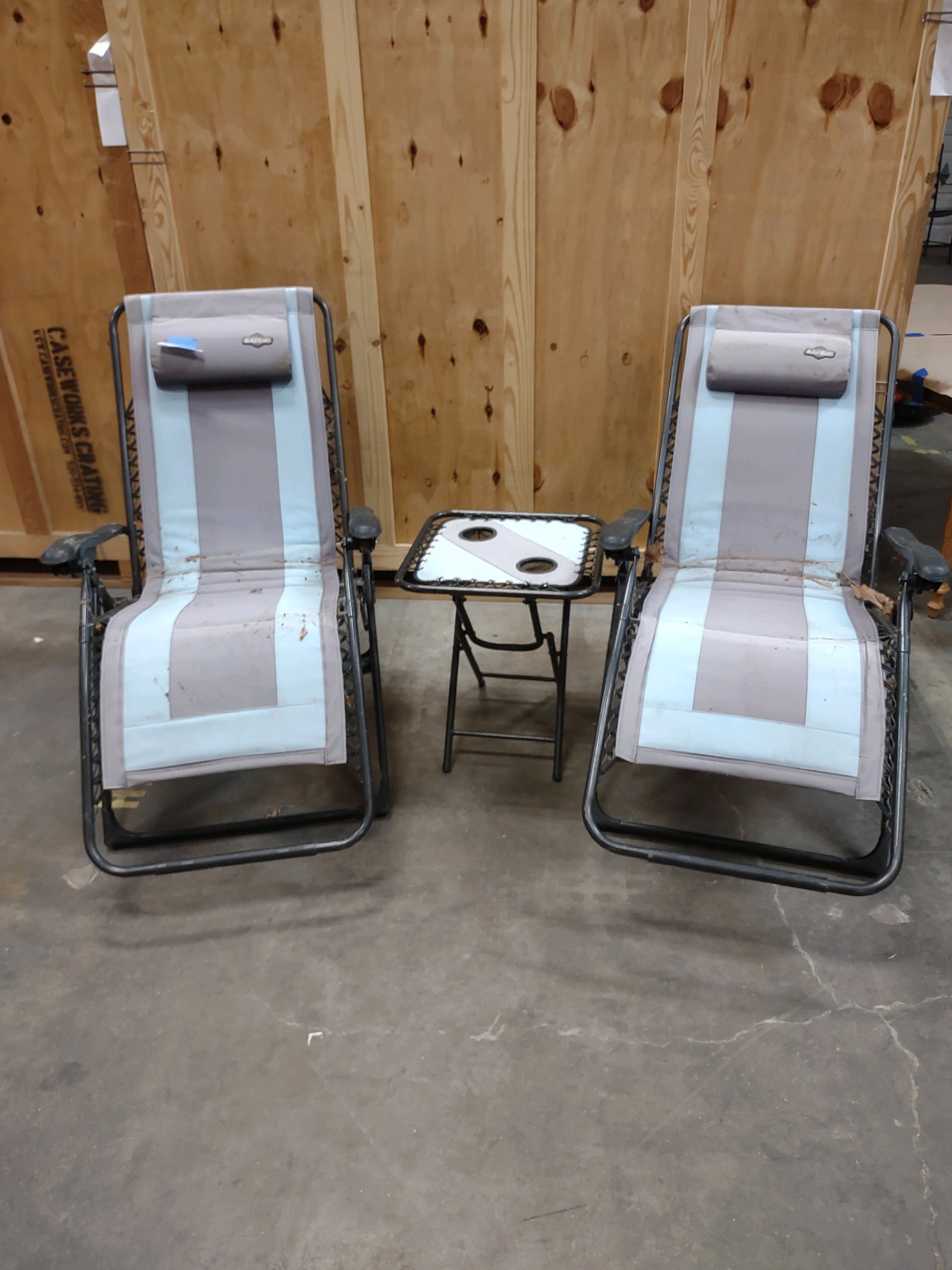 Camping Chairs and Table