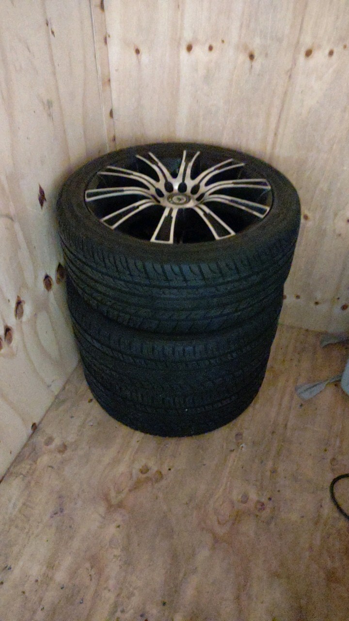 konig crown rims and tires