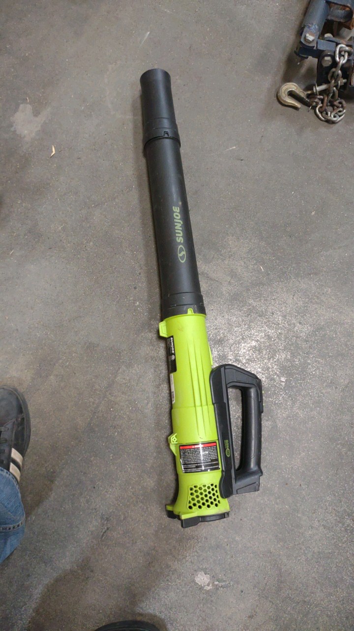 sunjoe leaf blower