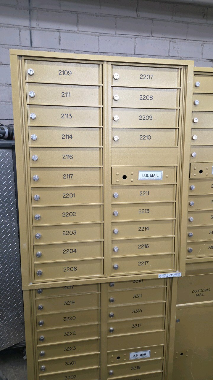 Commercial USPS Cluster Mailboxes – Florence Units (Multi-Box Set)