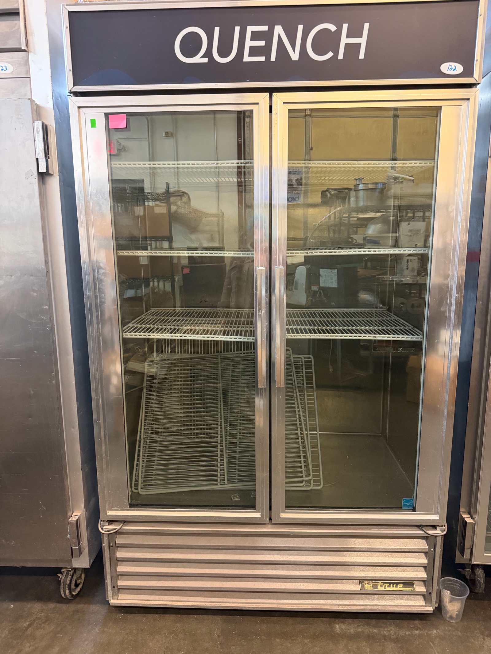 True Refrigeration GDM-43 Refrigerated Merchandiser Two-section