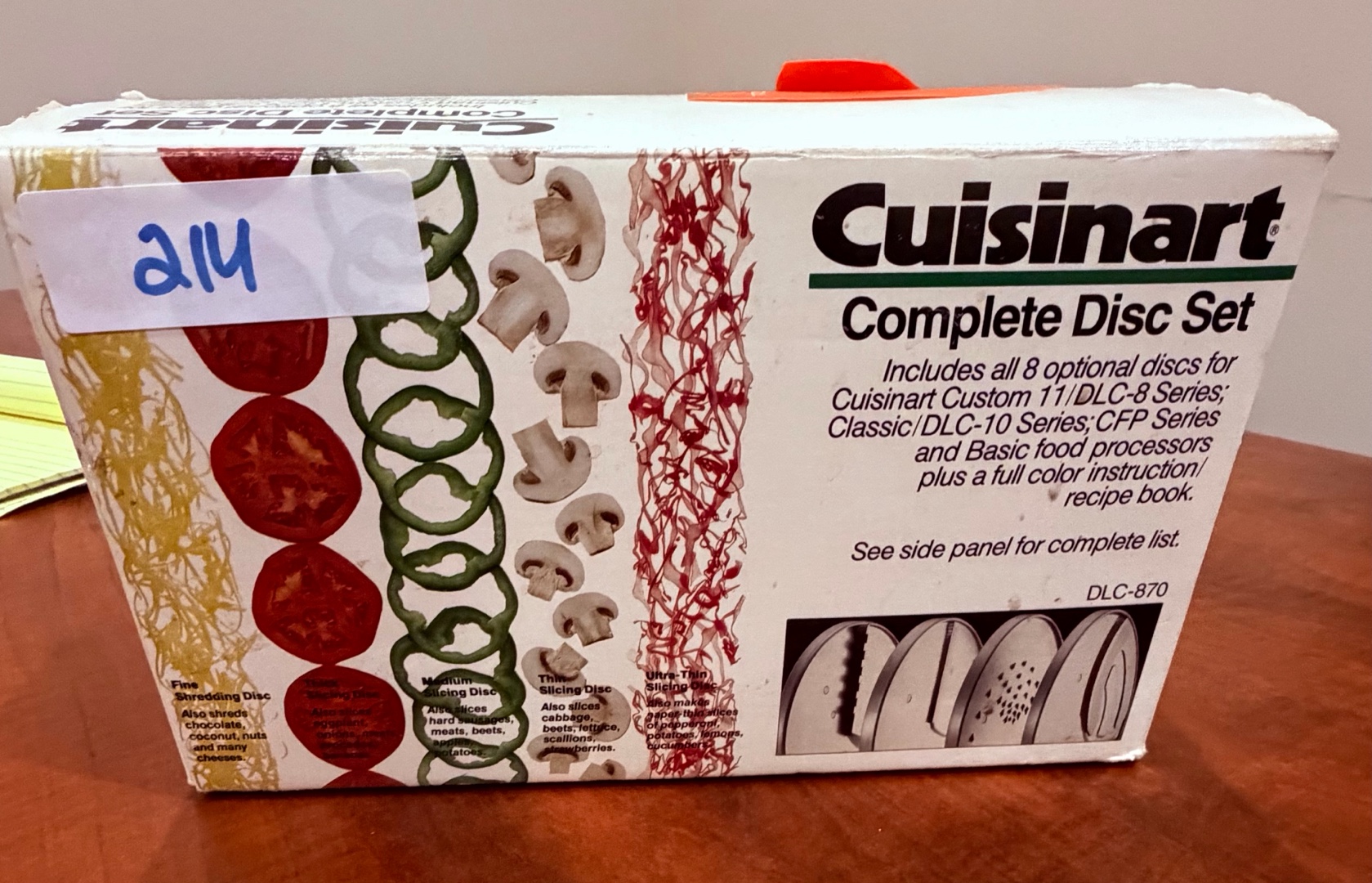 Cuisinart complete disc set