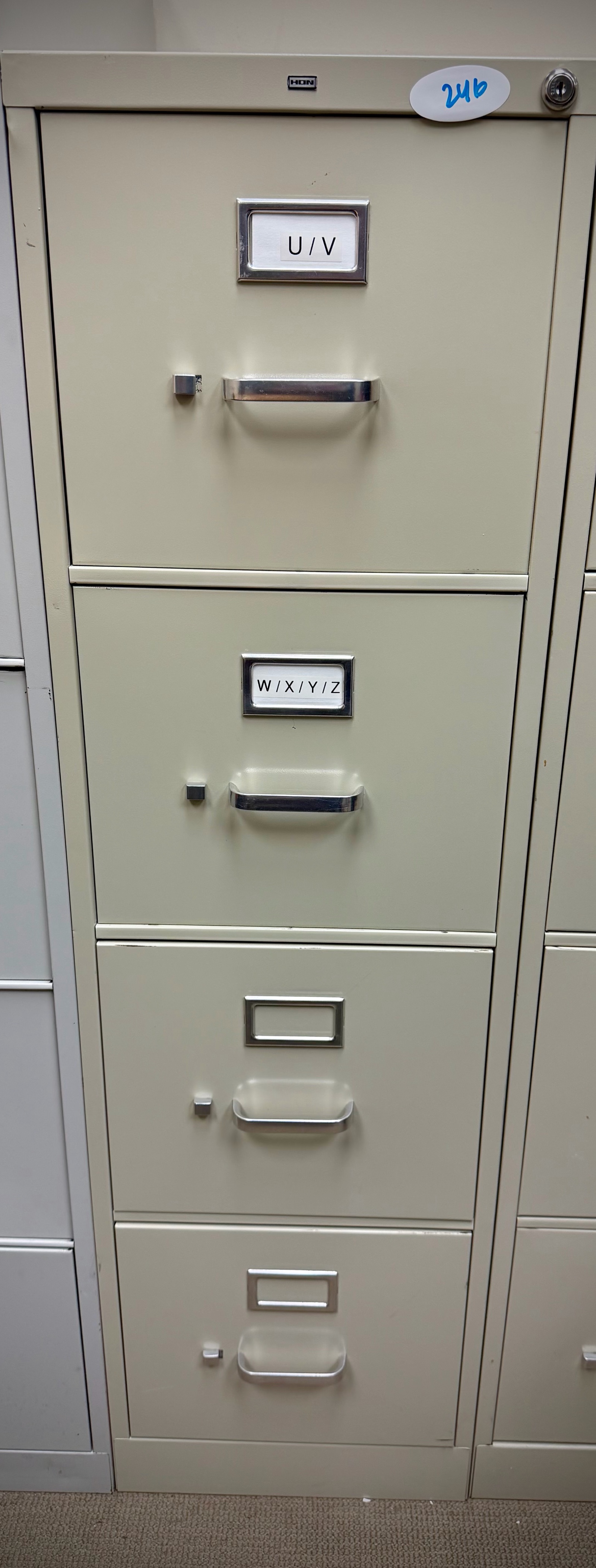 filing cabinet