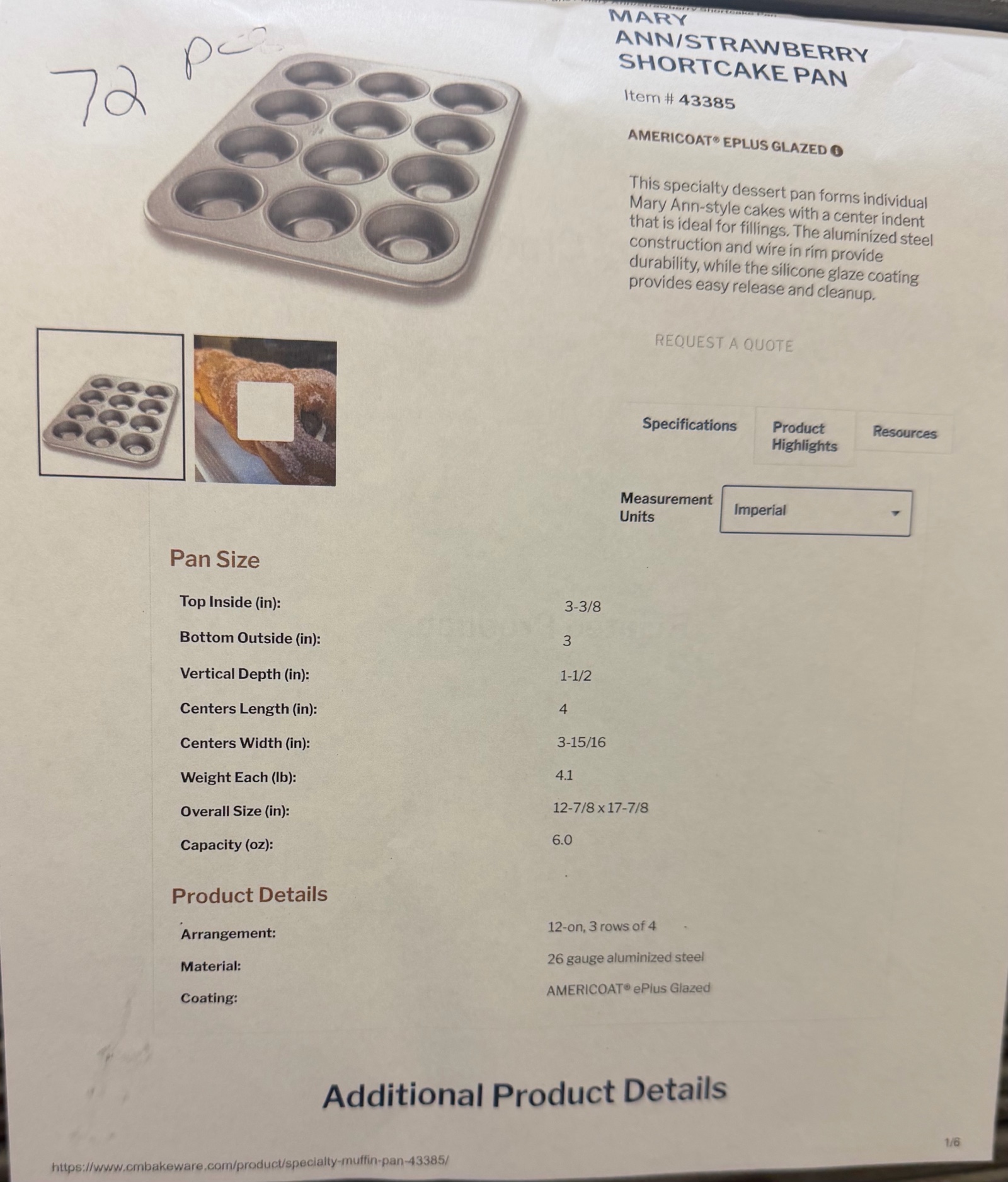 shortcake pans