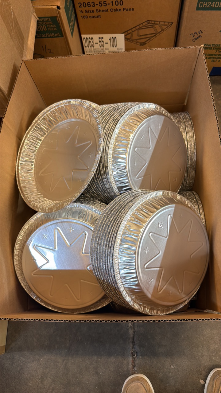 pie tins