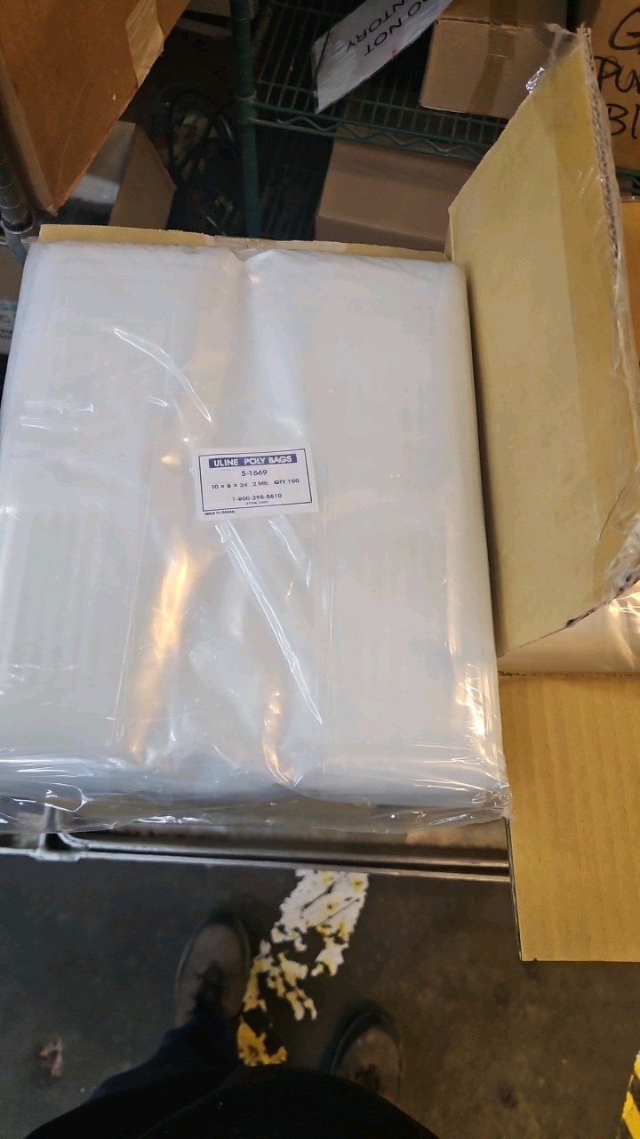 Uline poly bag