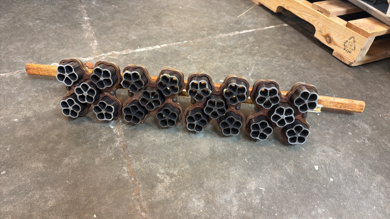 rosette irons industrial multi stamp