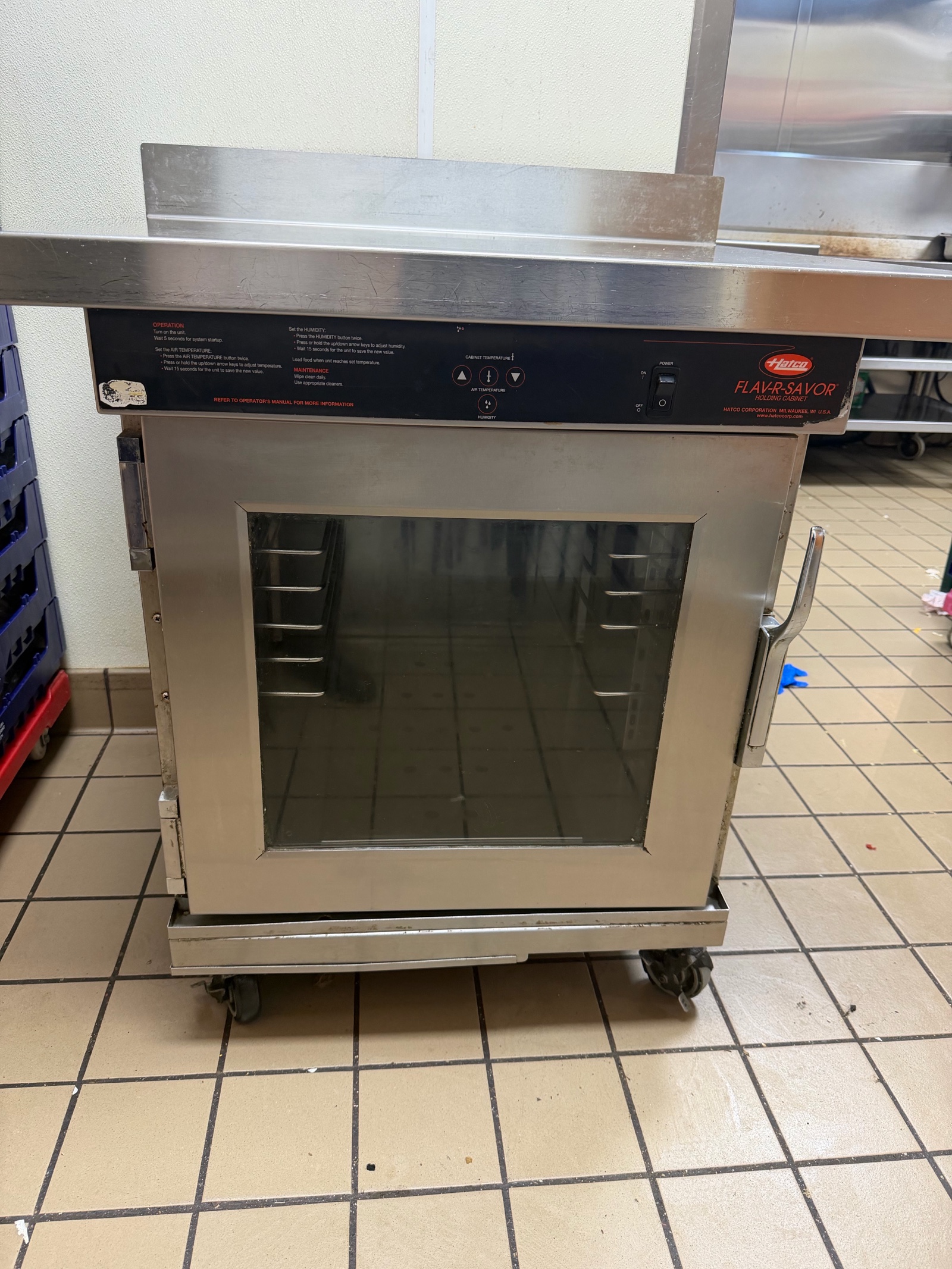 HATCO  FSHC – 5W1 – EE flavor saver portable holding proofing cabinet