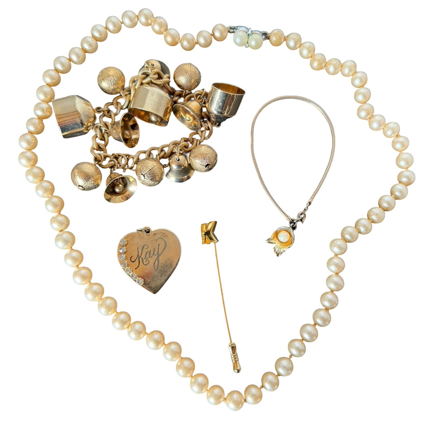 Assortment of Vintage Jewelry