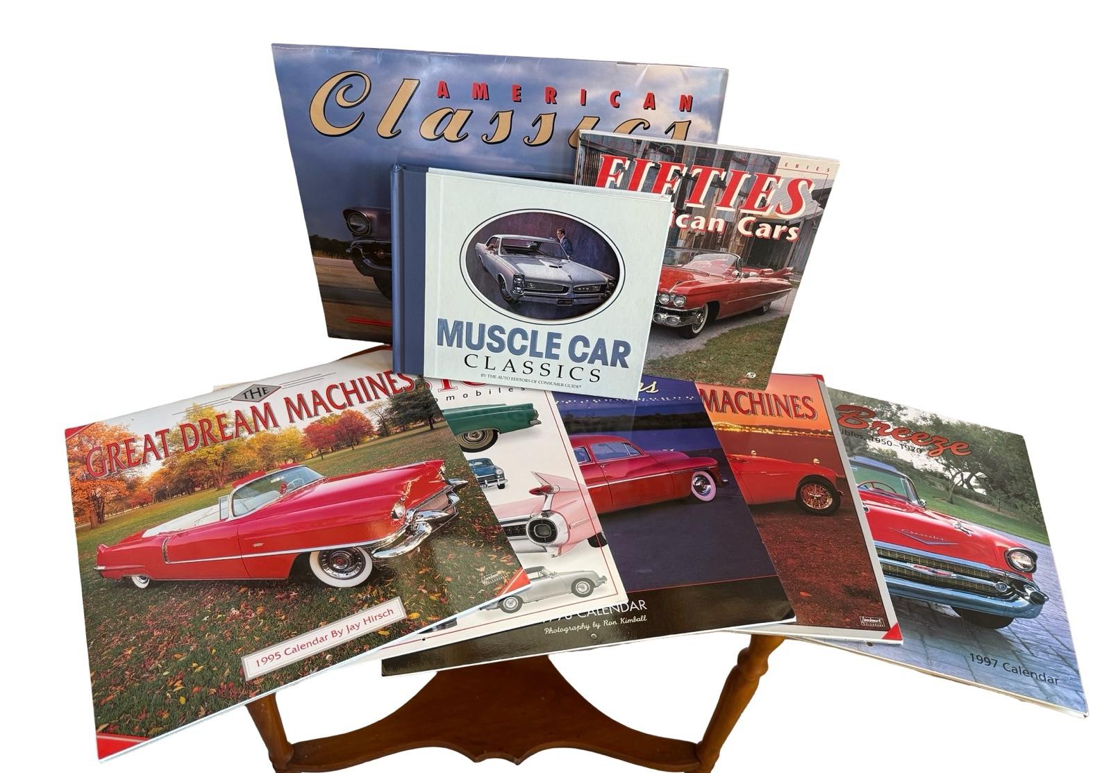 Collection of Classic Car Calendars